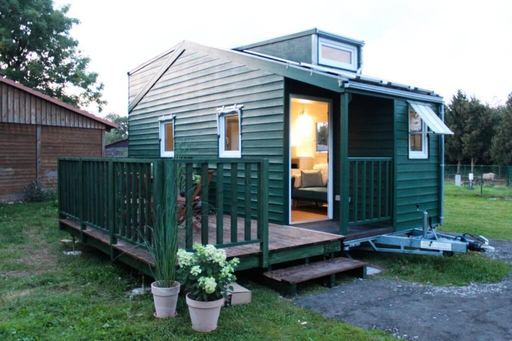 Tinyhaus Auf Annettes Kinderbauernhof Bad Lauterberg Ngoại thất bức ảnh