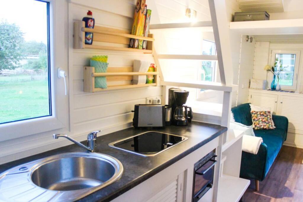 Tinyhaus Auf Annettes Kinderbauernhof Bad Lauterberg Ngoại thất bức ảnh